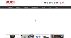 Desktop Screenshot of makencashdrawer.com